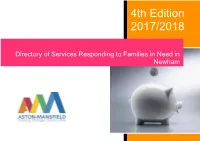 Newham Families in Need Directory 2017