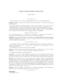 Notes on the Surgery Obstruction