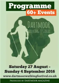 Programme 60+ Events