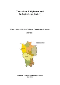 Towards an Enlightened and Inclusive Mizo Society