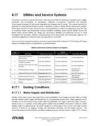 4.17 Utilities and Service Systems