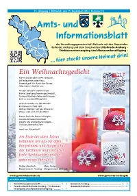Amts- Und Informationsblatt