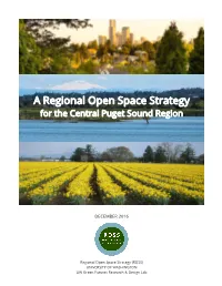 Central Puget Sound Regional Open Space Strategy