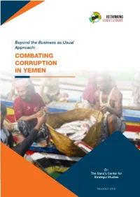 Combating Corruption in Yemen