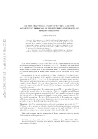 On the Peripheral Point Spectrum and the Asymptotic Behavior of Irreducible Semigroups of Harris Operators