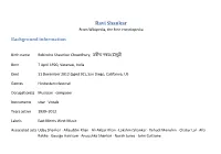 Ravi Shankar from Wikipedia, the Free Encyclopedia
