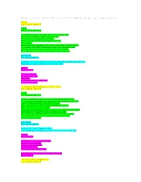 The Basic Outline of Rock N Roll, by the Velvet Underground (See Tab at End for Detail) Intro 1X: C Bb F (G) F C Verse 4X: C Bb F (G) F C