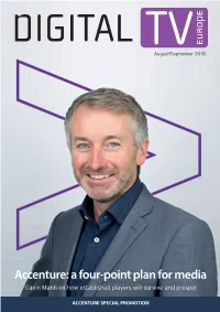 Accenture: a Four-Point Plan for Media Gavin Mann on How Established Players Will Survive and Prosper