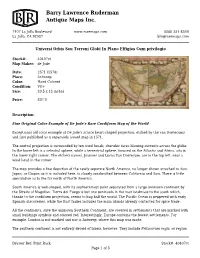 Barry Lawrence Ruderman Antique Maps Inc