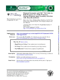 Brucella Melitensis with Immune Response Upon Secondary