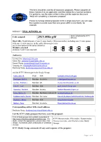 Complete Sections As Applicable