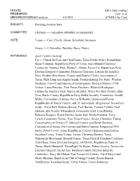 RESEARCH Cain, Et Al. ORGANIZATION Bill Analysis 5/6/2021 (CSHB 6 by Cain)