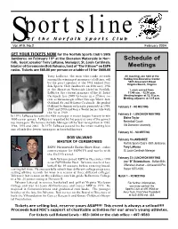 Sportsline Emailed to You for THOSE WHO ONLY WANT to ATTEND in Lieu of Or in Addition to U