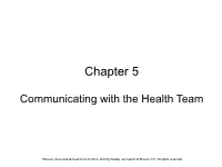 Chapter 7 Body Systems