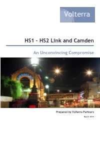 HS1 – HS2 Link and Camden