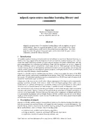 Mlpack Open-Source Machine Learning Library and Community