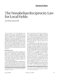 Research News: the Nonabelian Reciprocity Law for Local Fields