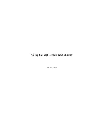 Sổ Tay Cài Đặt Debian GNU/Linux