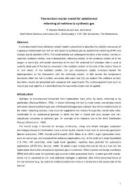 Two-Section Reactor Model for Autothermal Reforming of Methane to Synthesis Gas