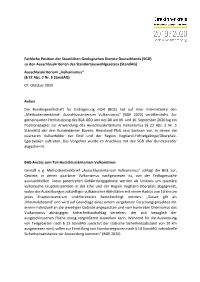 Vulkanismus“ (§ 22 Abs