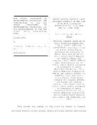 Lukoil Draft Judicial Consent Order