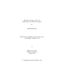 The Mercers of Parma; 1585-1739: a Microcosm of the World of Commerce