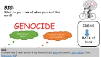 Harrying of the North by the End of This Lesson YOU Will: Date Was the Harrying of the North 1069-70 a Genocide?