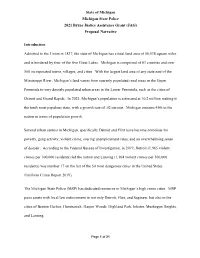 (JAG) Proposal Narrative Introduction Admitted to Th