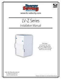 LV-Z Series Installation Manual