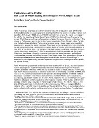 Public Interest Vs