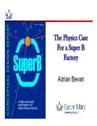 The Physics Case for a Super B Factory