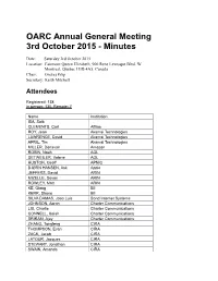 2015 AGM Minutes