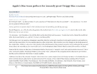 Apple's Mac Team Gathers for Insanely Great Twiggy Mac Reunion