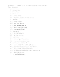 Attachment 1 Version 6.3 of the 66TCP/IP Daemon Wrapper Package