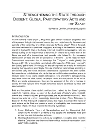 Global Participatory Acts and the State