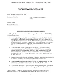 Gonsalves Reply Declaration