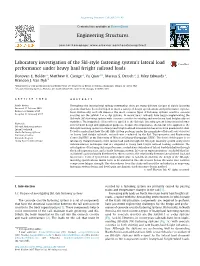 Laboratory Investigation of the Skl-Style Fastening System’S Lateral Load Performance Under Heavy Haul Freight Railroad Loads ⇑ Donovan E