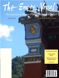 The Journal of Daoist Philosophy and Practice Things