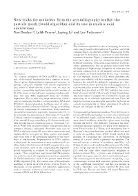 The Particle Mesh Ewald Algorithm and Its Use in Nucleic Acid Simulations Tom Darden1*, Lalith Perera2, Leping Li1 and Lee Pedersen1,2