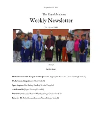 Weekly Newsletter