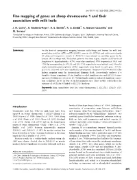 Fine Mapping of Genes on Sheep Chromosome 1 and Their Association with Milk Traits