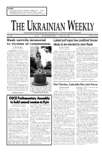 The Ukrainian Weekly 2007, No.26