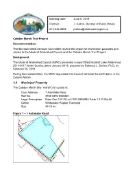 06-05 Cobden Marsh Trail Project