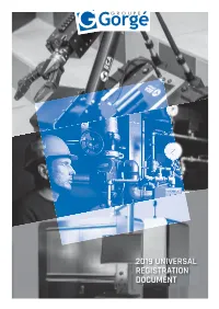 2019 Universal Registration Document