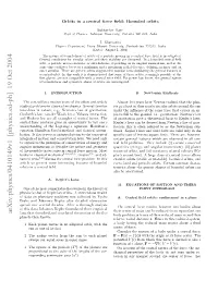 Arxiv:Physics/0410149V1 [Physics.Ed-Ph] 19 Oct 2004 Ftepsil Rjcoisi Eta Oc Oin Most Motion