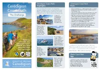Ceredigion Coast Path