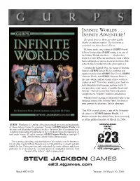 Infinite Worlds
