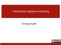 Information Systems Modeling