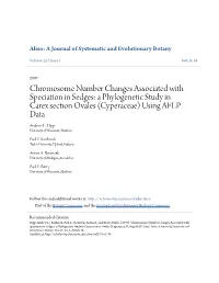 A Phylogenetic Study in Carex Section Ovales (Cyperaceae) Using AFLP Data Andrew L