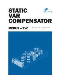 Static Var Compensator
